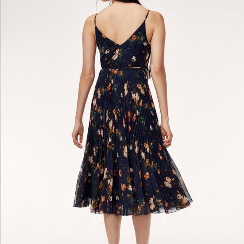 Wilfred Beaune Dress - Navy/Blue Floral